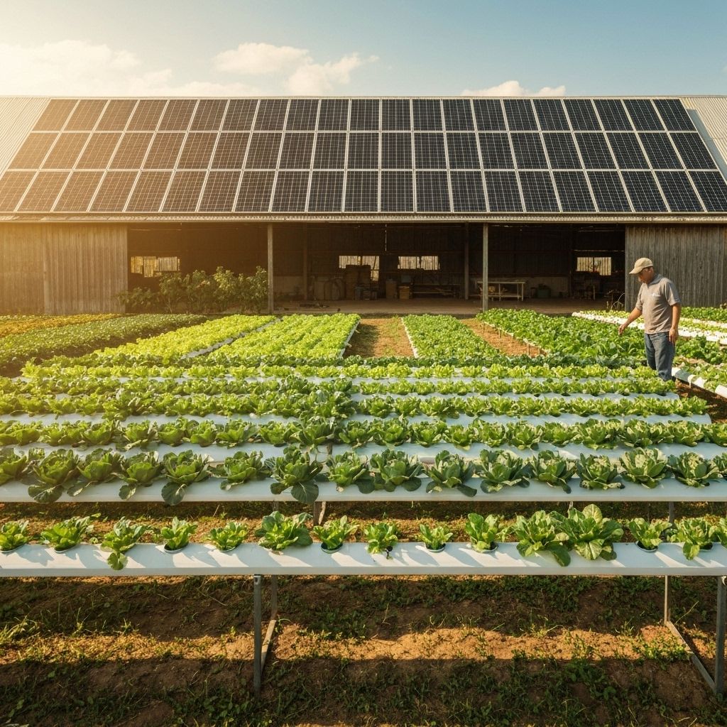 Sustainable farming with technology